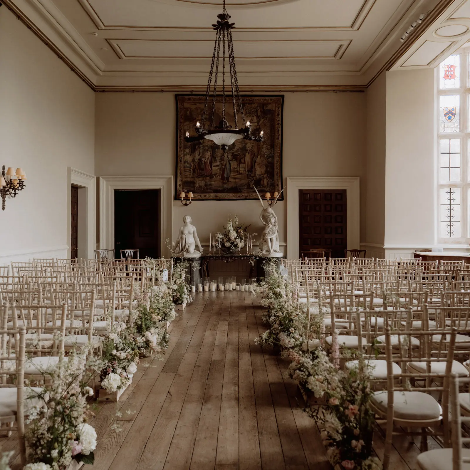 Vows in the Hall, a Party in the Gillyflower.