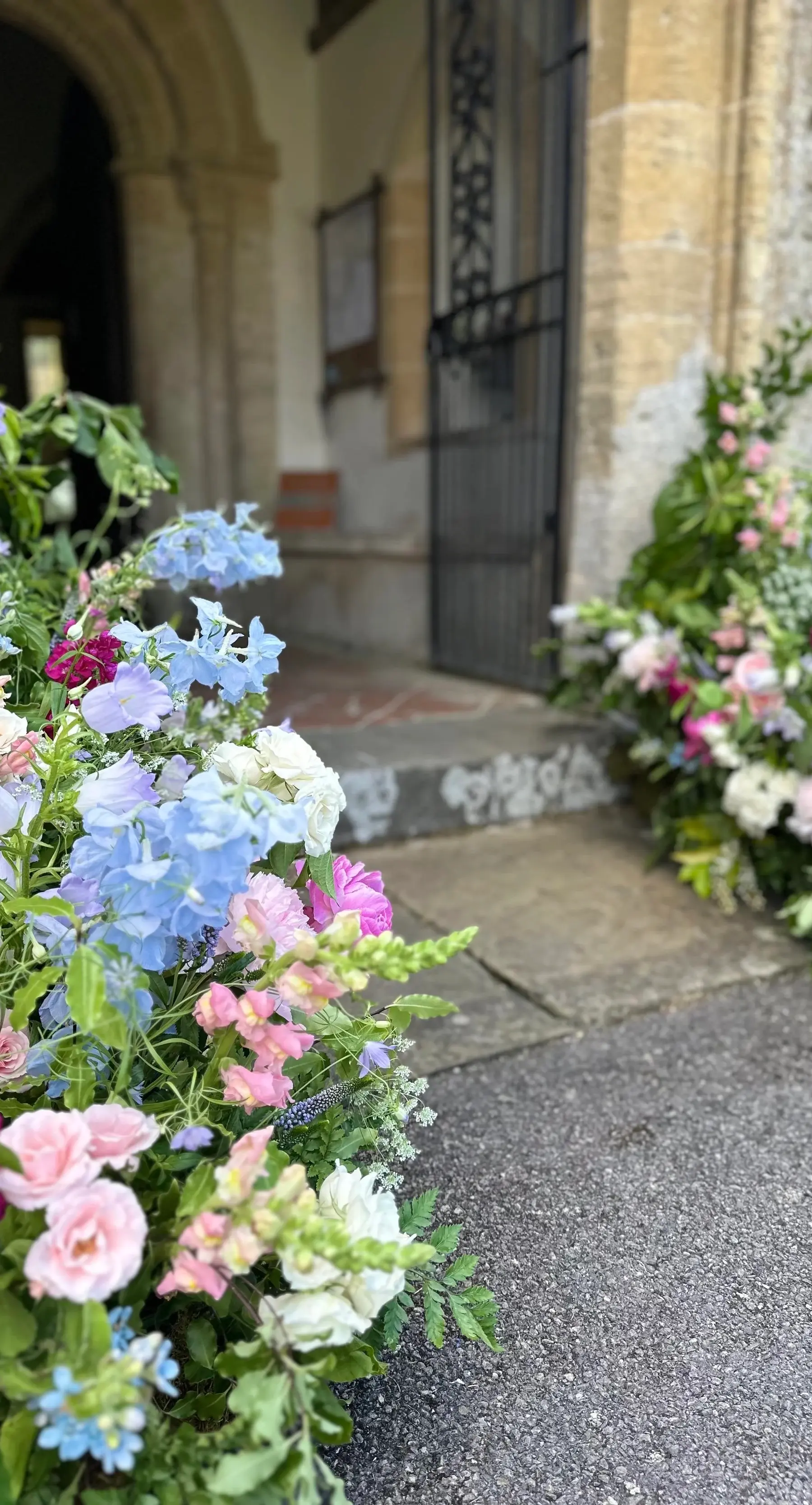 Foxgloves & Roses