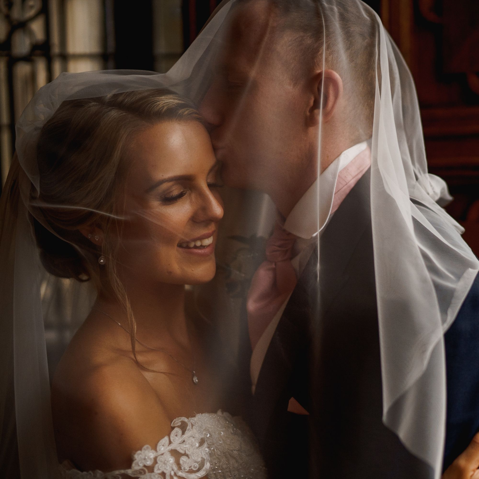 The bride at Bovey Castle