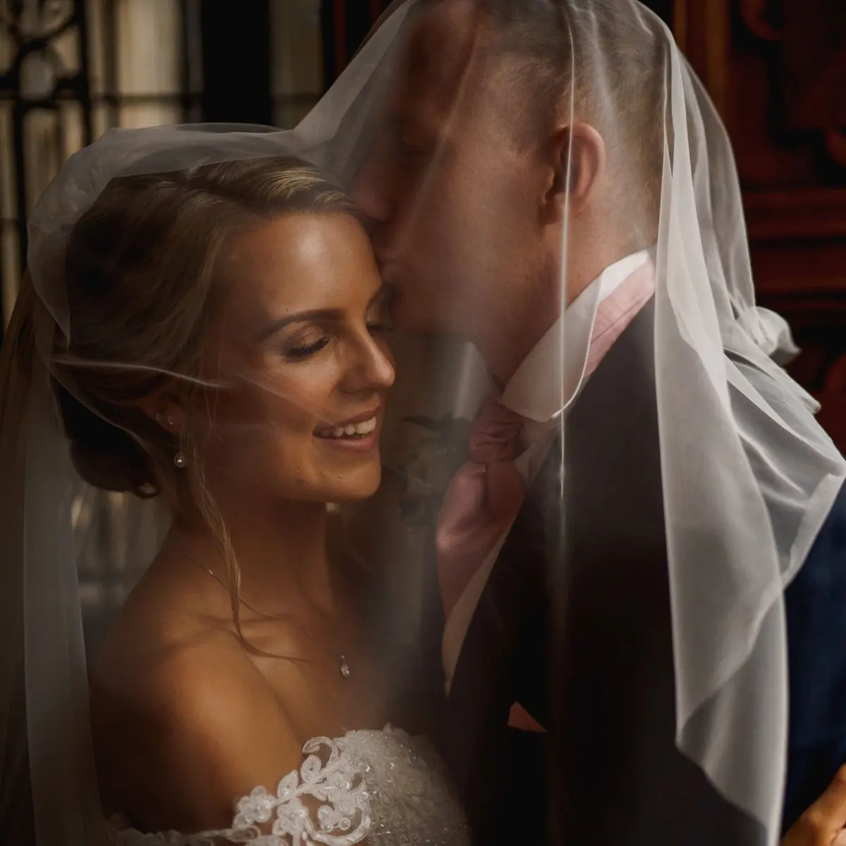 The bride at Bovey Castle