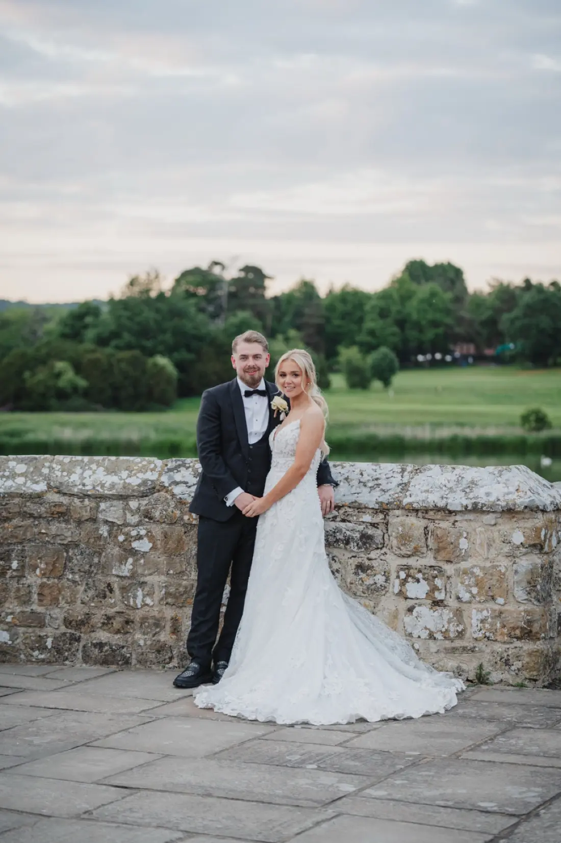 Leeds Castle at Sunset, a Couple and the Castle in Silhouette (Photo: Steven Brooks Photography)