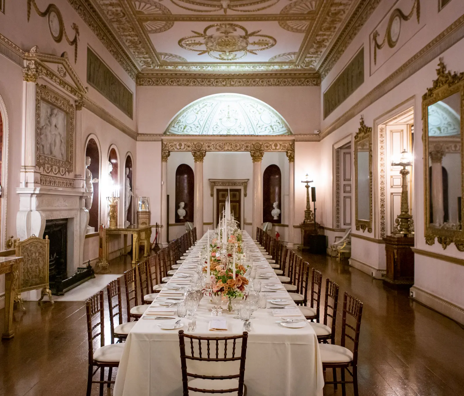 Dinner Under the Dome, or the Glass.
