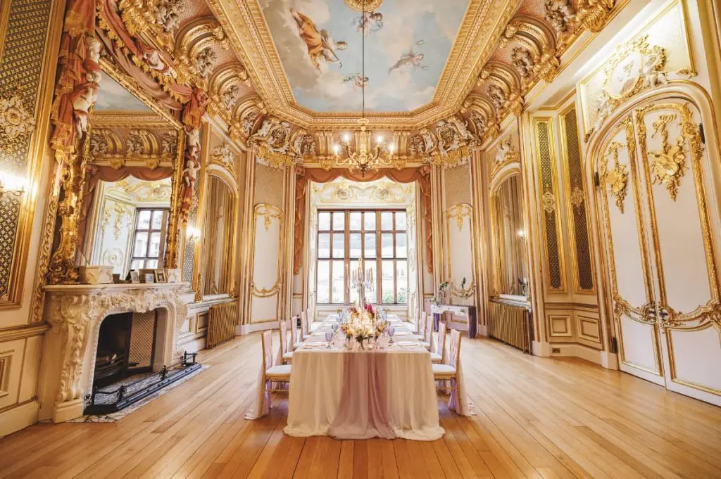 A Feast in the Gold Room.