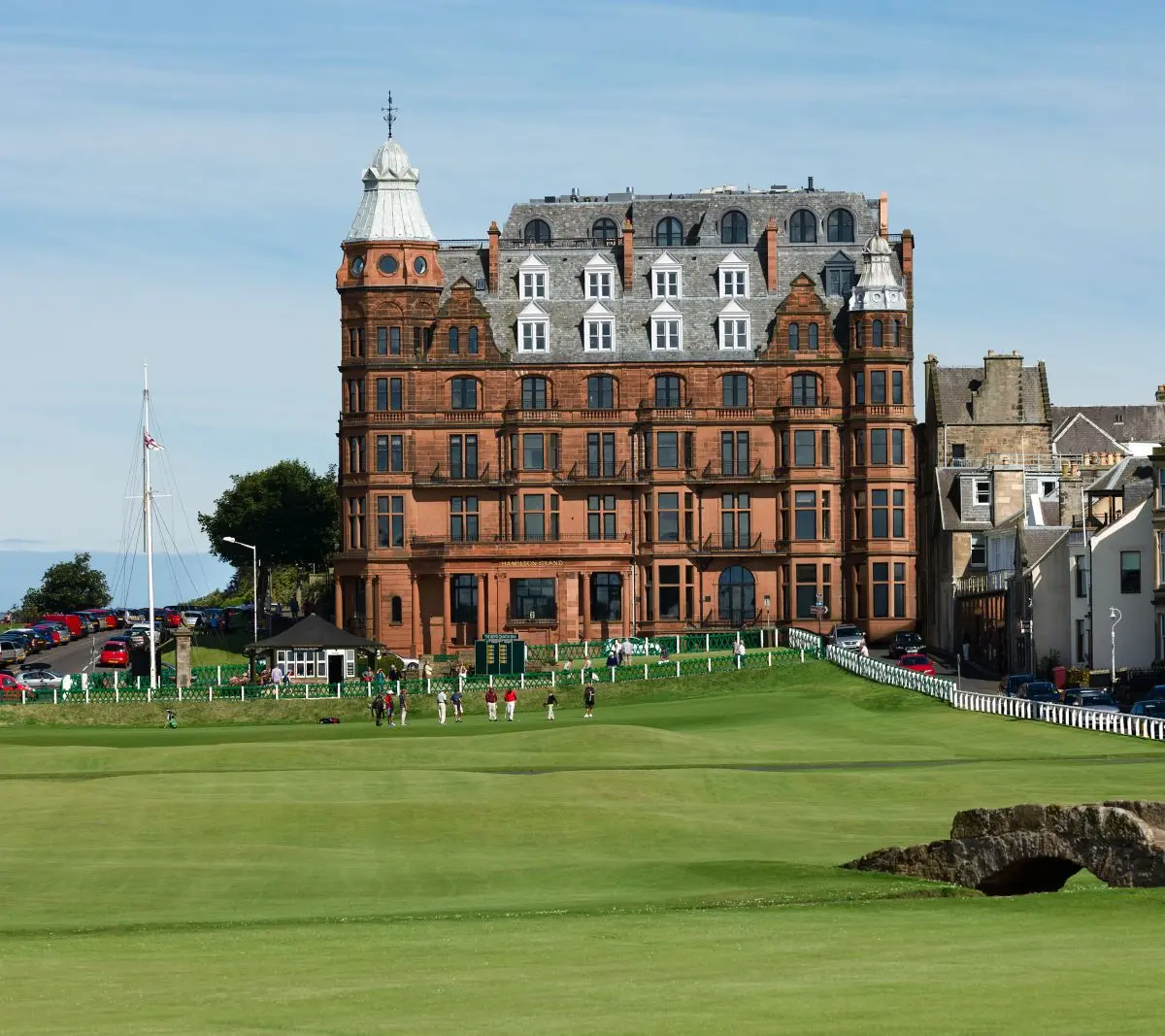 The Old Course Hotel Above the Old Course and St Andrews, The Old Course Hotel, St Andrews, Scotland