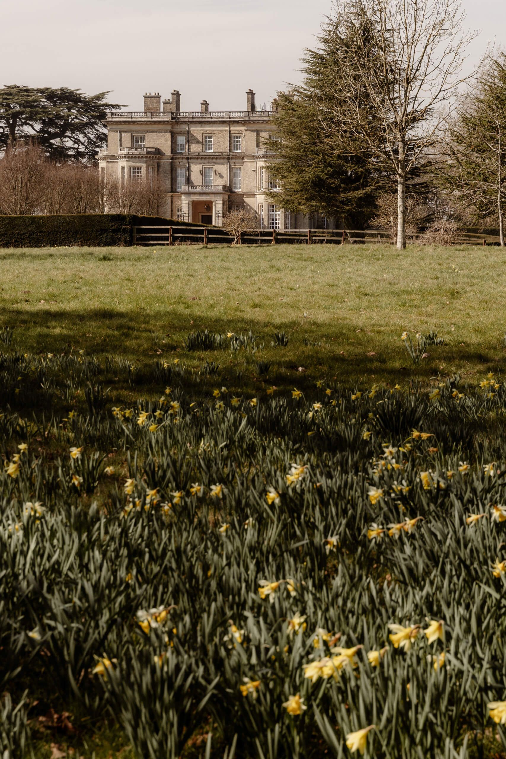 Hedsor House in spring
