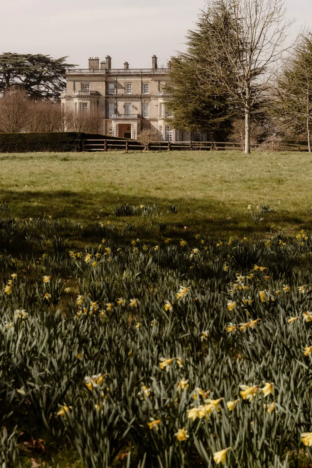 Hedsor House in spring
