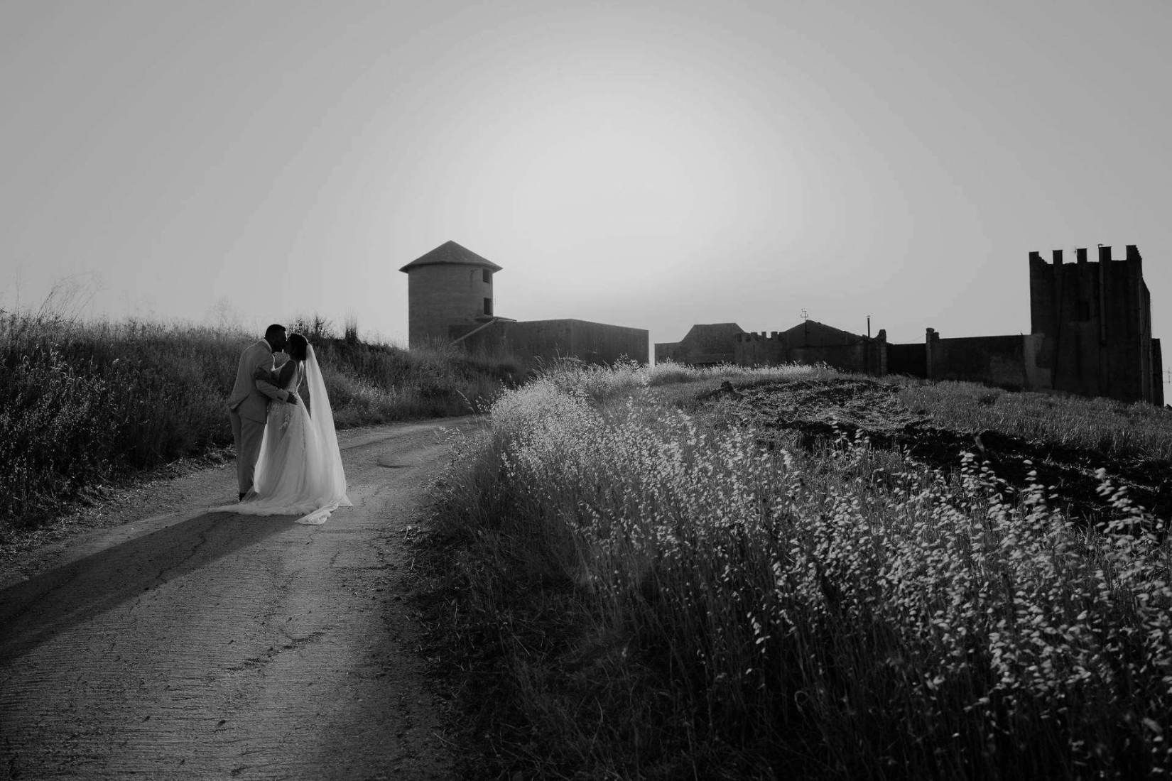 The same scene, printed in black and white