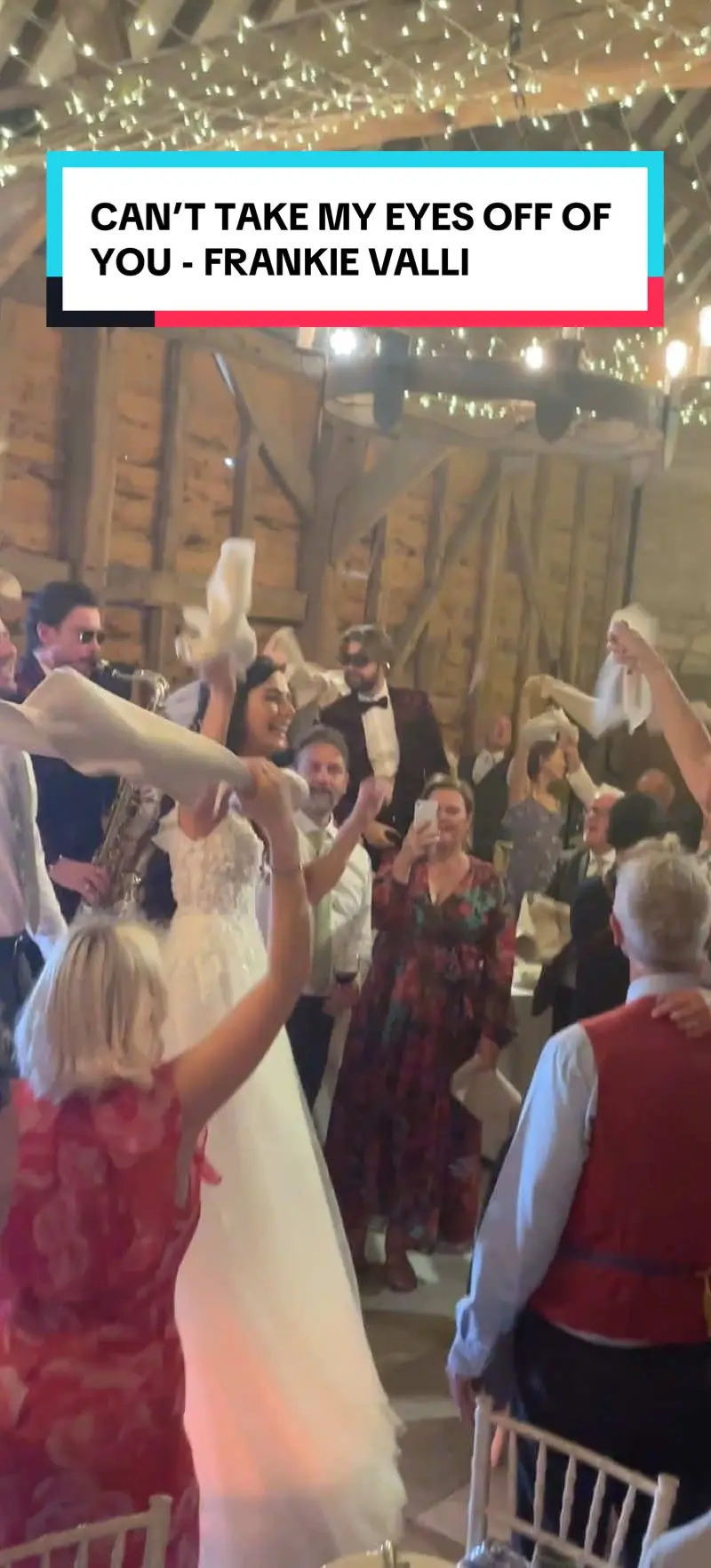 When you said you wanted a wedding like this.