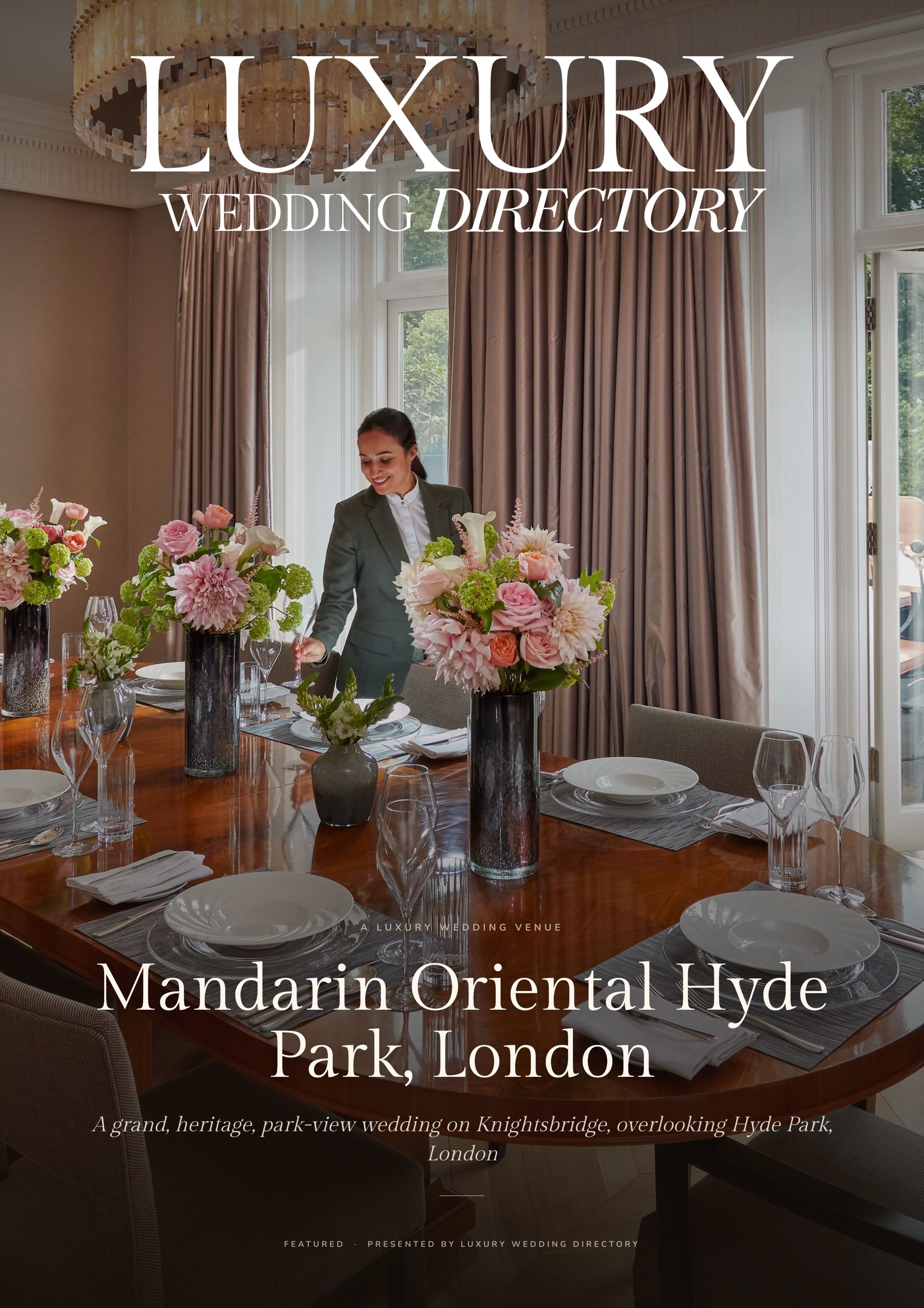 Mandarin Oriental Hyde Park, London, cover