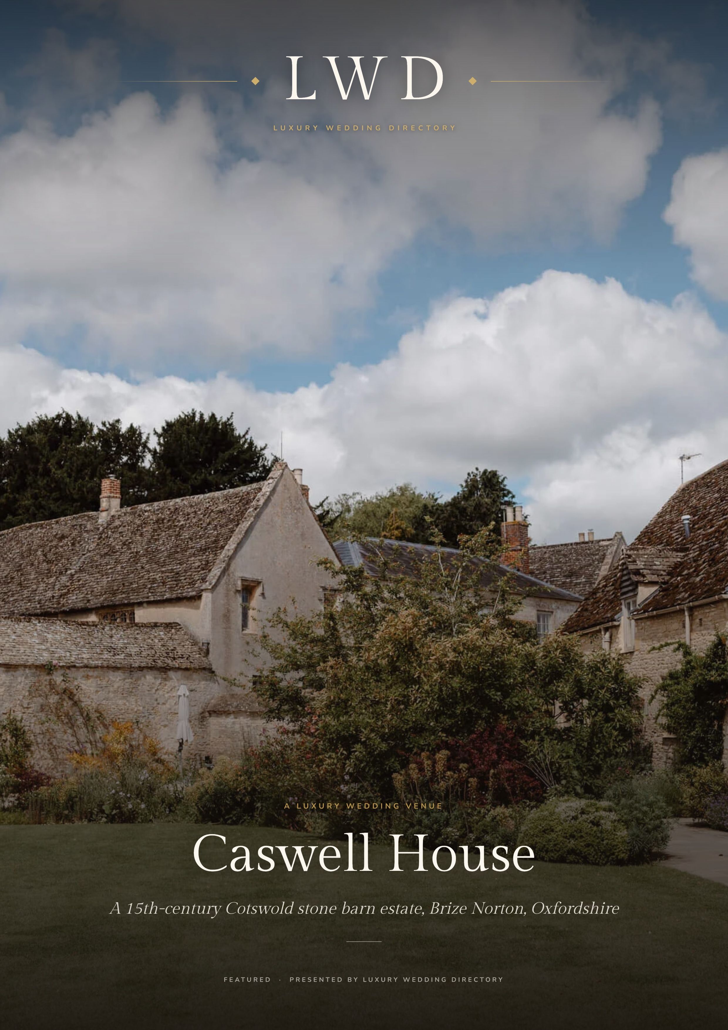 Caswell House, cover