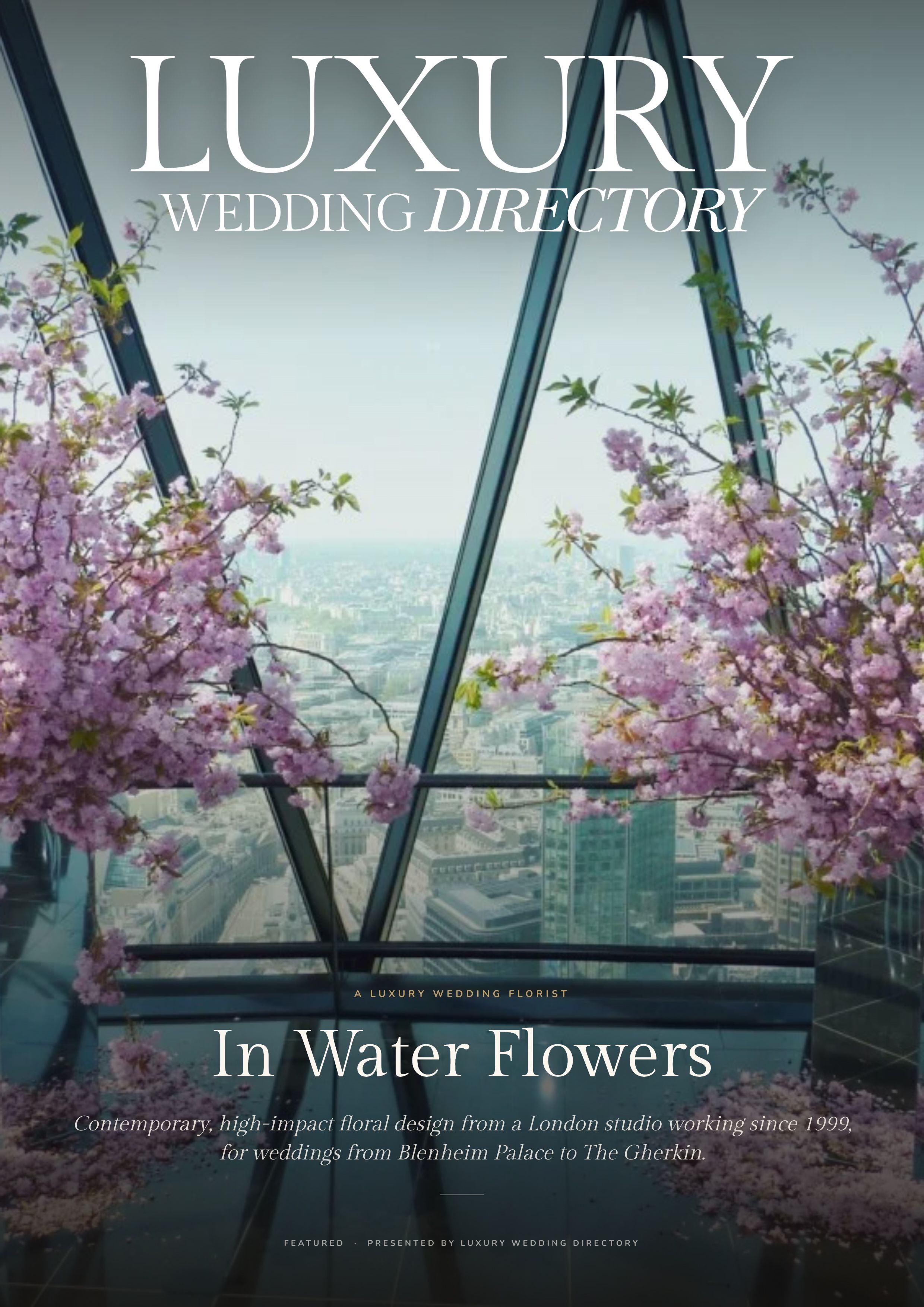 In Water Flowers, cover