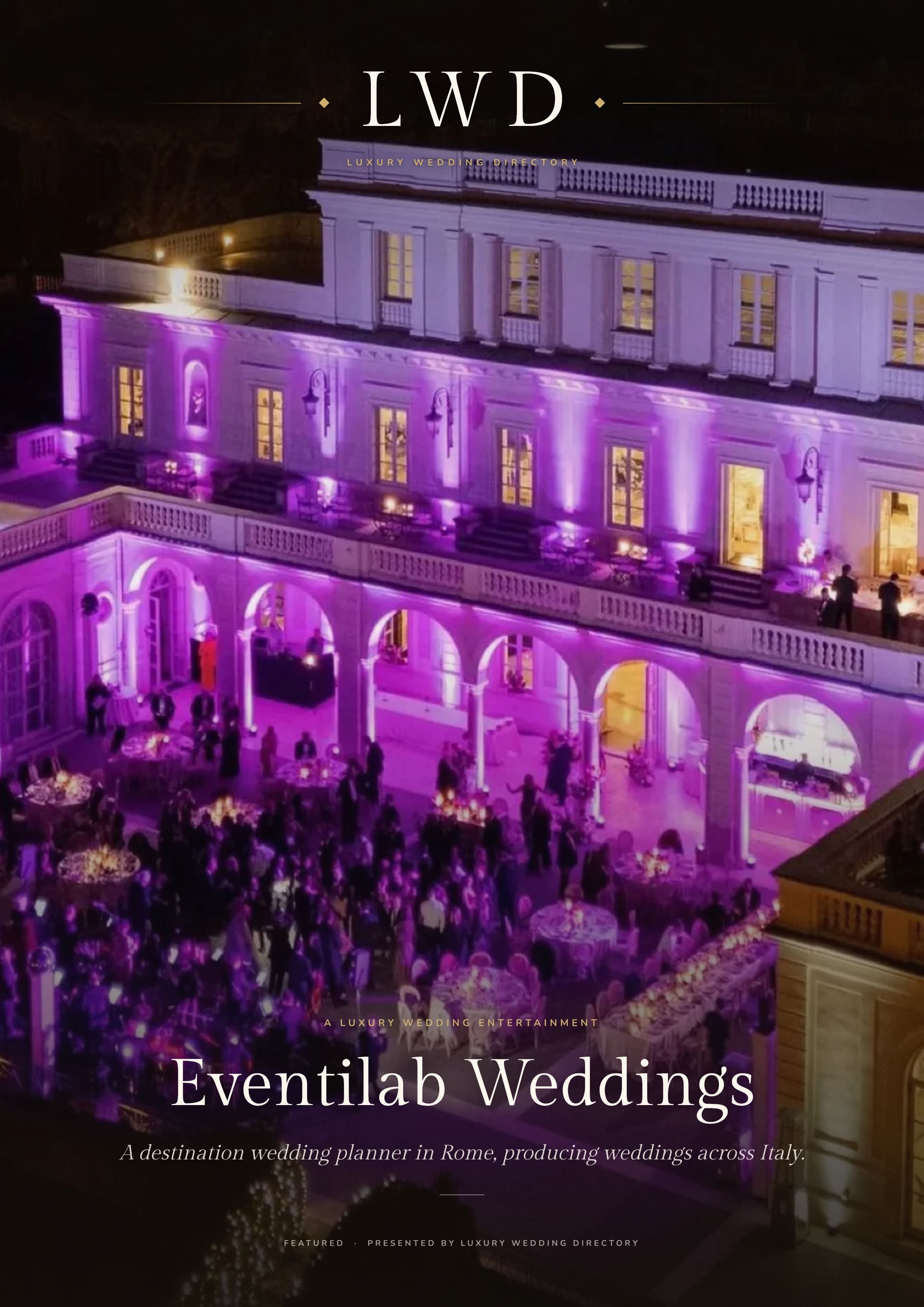 Eventilab Weddings, cover
