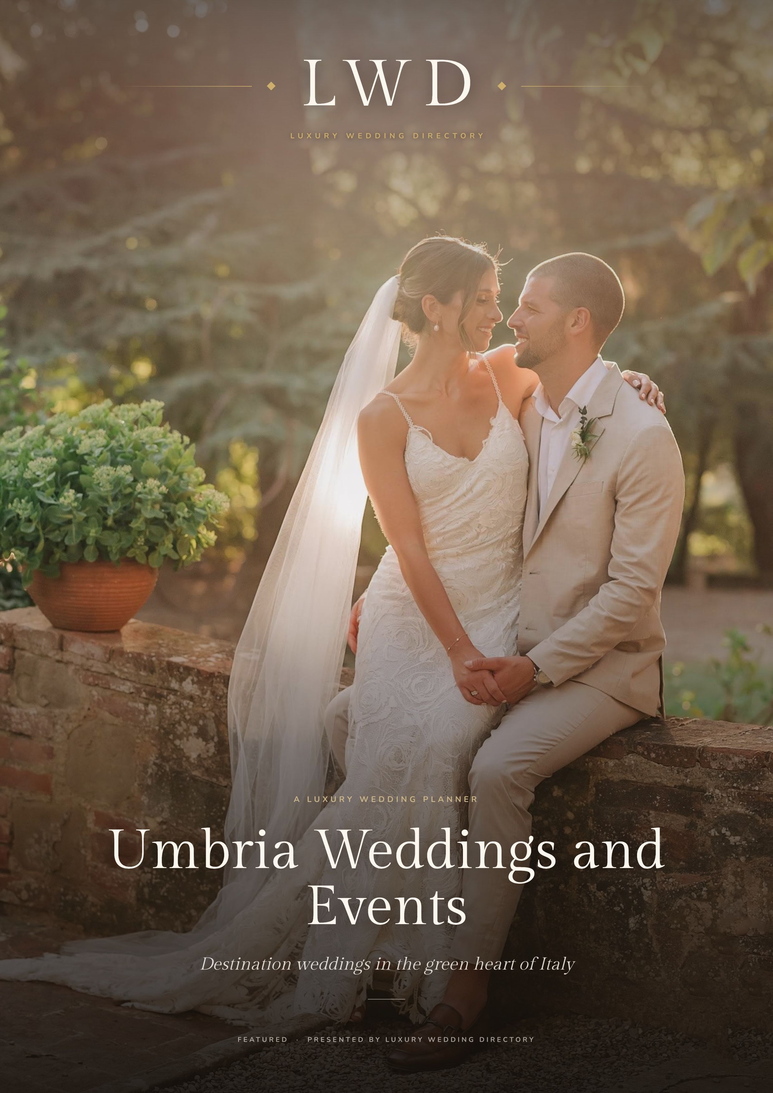 Umbria Weddings and Events, cover