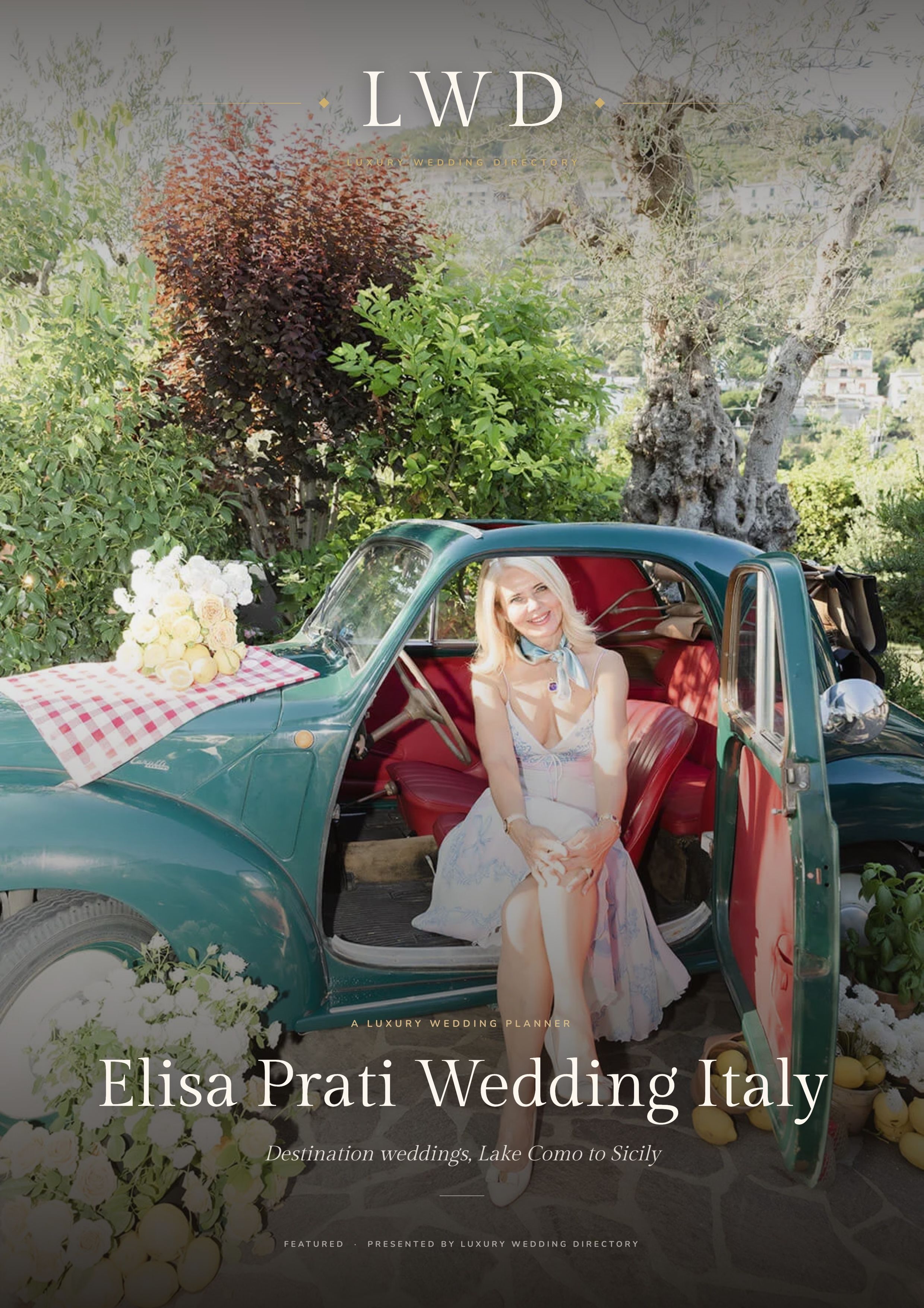 Elisa Prati Wedding Italy, cover