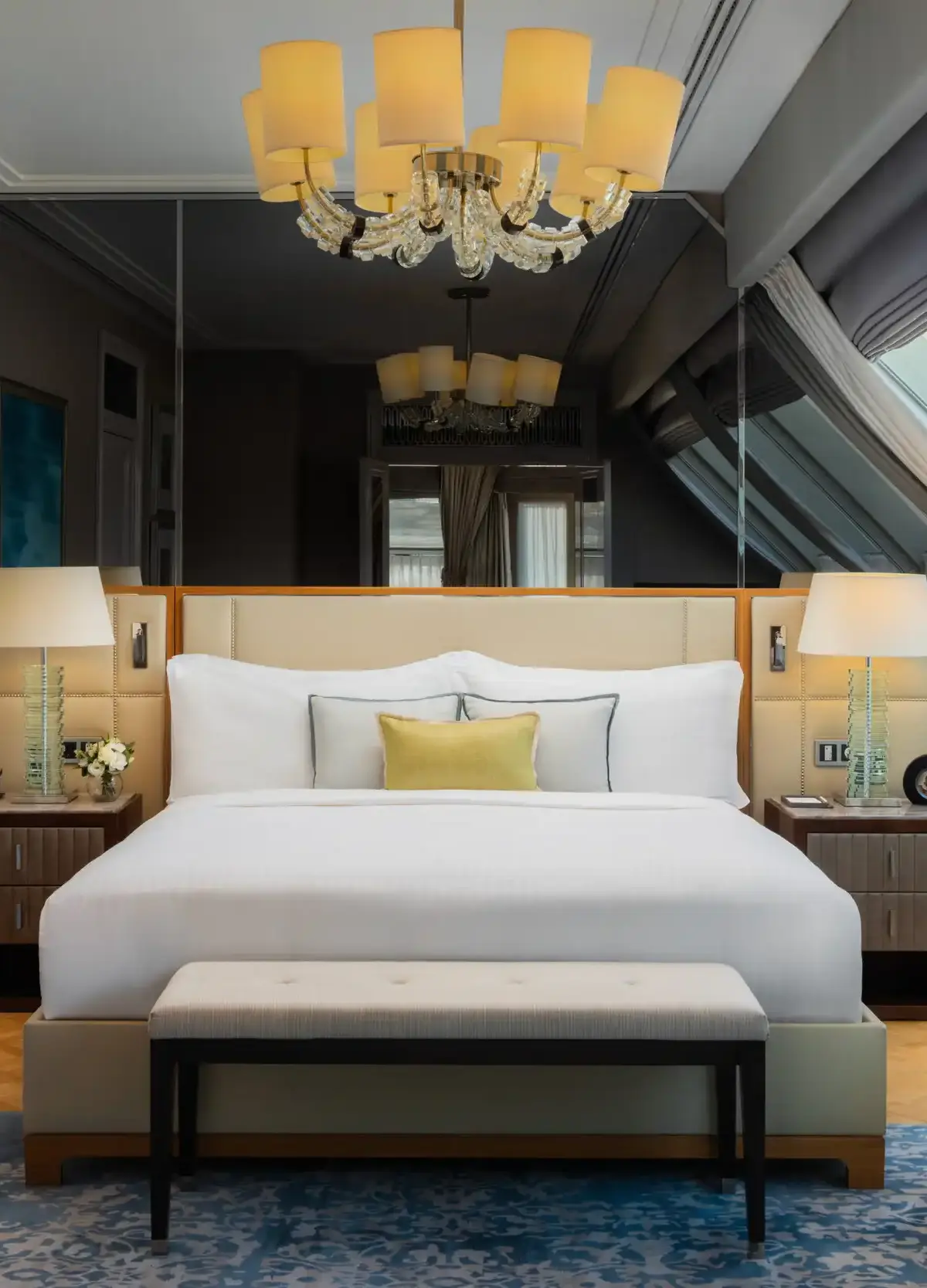 Signature Balcony Room with terrace and elegant interiors at Adria Palace